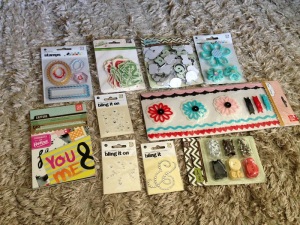 Basic-Grey-Warehouse-Box-Sale-Clearance-Scrapbook-Card-Craft-Supplies-Haul-Stamps-Bling-Collections-Alphabets