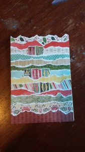 Ho-Ho-Ho-Basic-Grey-Evergreen-Torn-Paper-Design-Card-Simple-Easy-Fun-Christmas-Card-Stash-Busting-Scraps